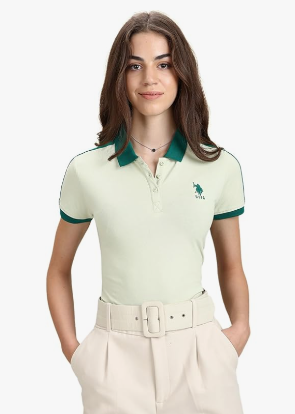 U.S. POLO ASSN. Women's Cotton Slim Fit T-Shirt younik