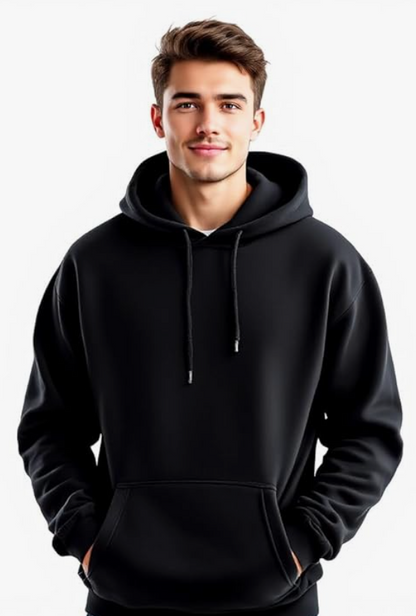 Glowic Men’s Hoodie | Oversized Stylish Sweatshirt for Winter Wear | Trendy Casual Hoodie for Men | Perfect for Gym, Travel, Streetwear Fashion younik