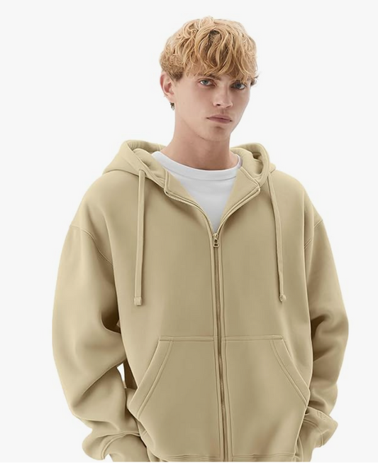 Maniac||Fullzipper Solid Sweatshirt for men || Hooded Neck || Full Sleeve Loosefit sweatshirt for men||Hoodie for men||Sweatshirt for man younik