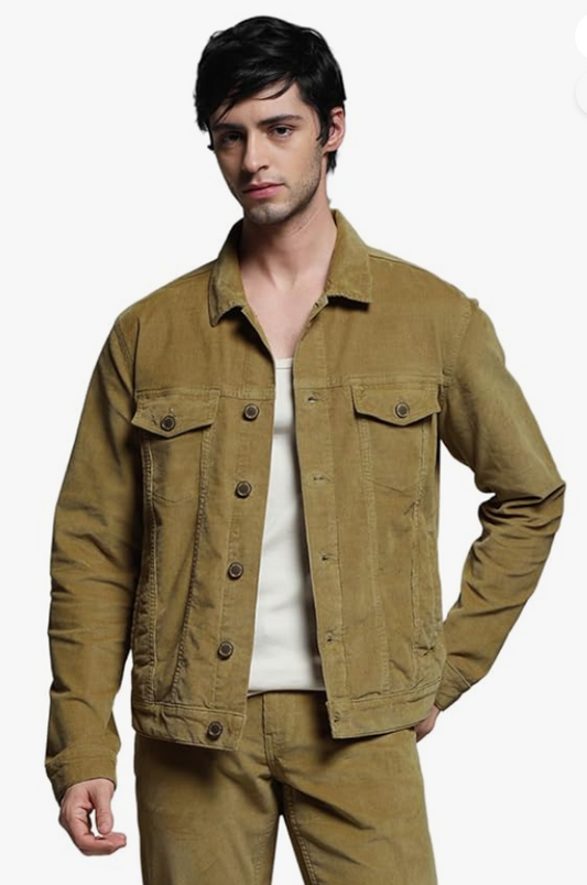 JACK & JONES Men's Cotton Blend Standard Length A-Line Coat younik