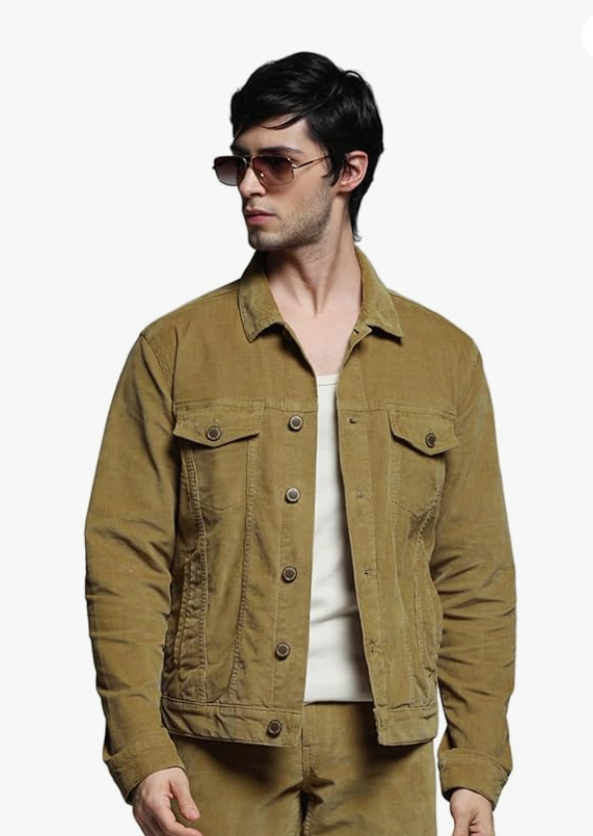 JACK & JONES Men's Cotton Blend Standard Length A-Line Coat younik