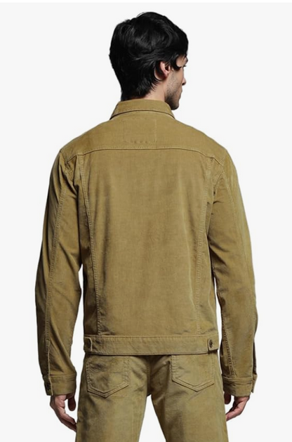 JACK & JONES Men's Cotton Blend Standard Length A-Line Coat younik